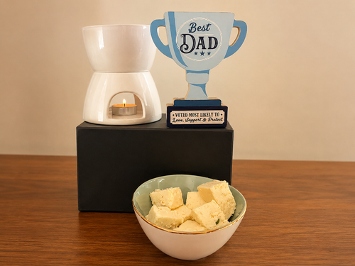 Fathers day cheese fondue hamper