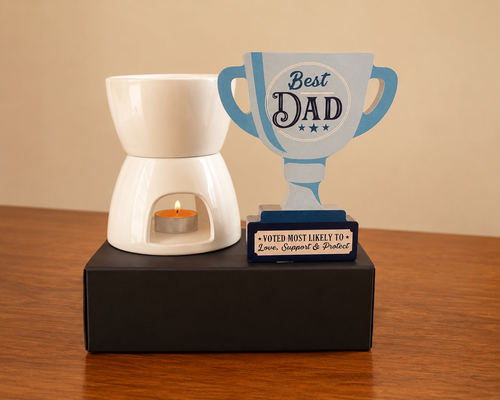 Fathers day cheese fondue hamper