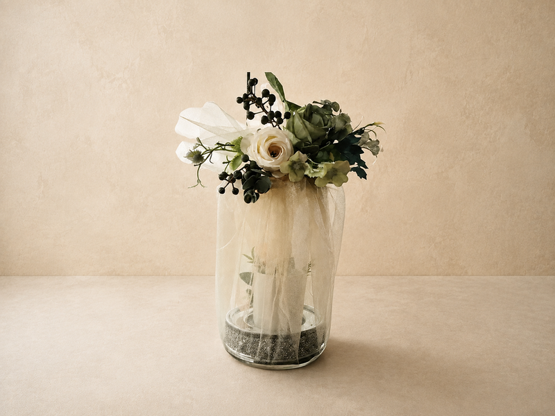 Floral Candle
