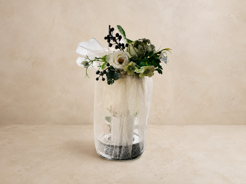 Floral Candle