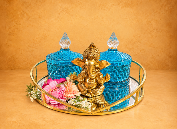 ELEGANT GANESHA CHOCOLATE GIFT TRAY