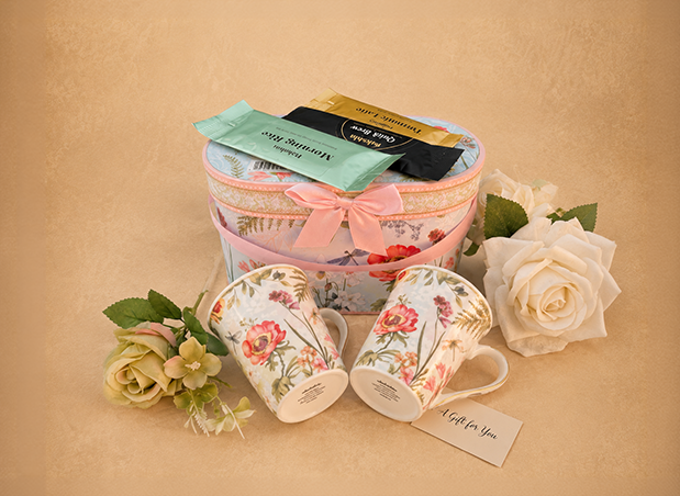 Floral Tea Elegance Gift Set
