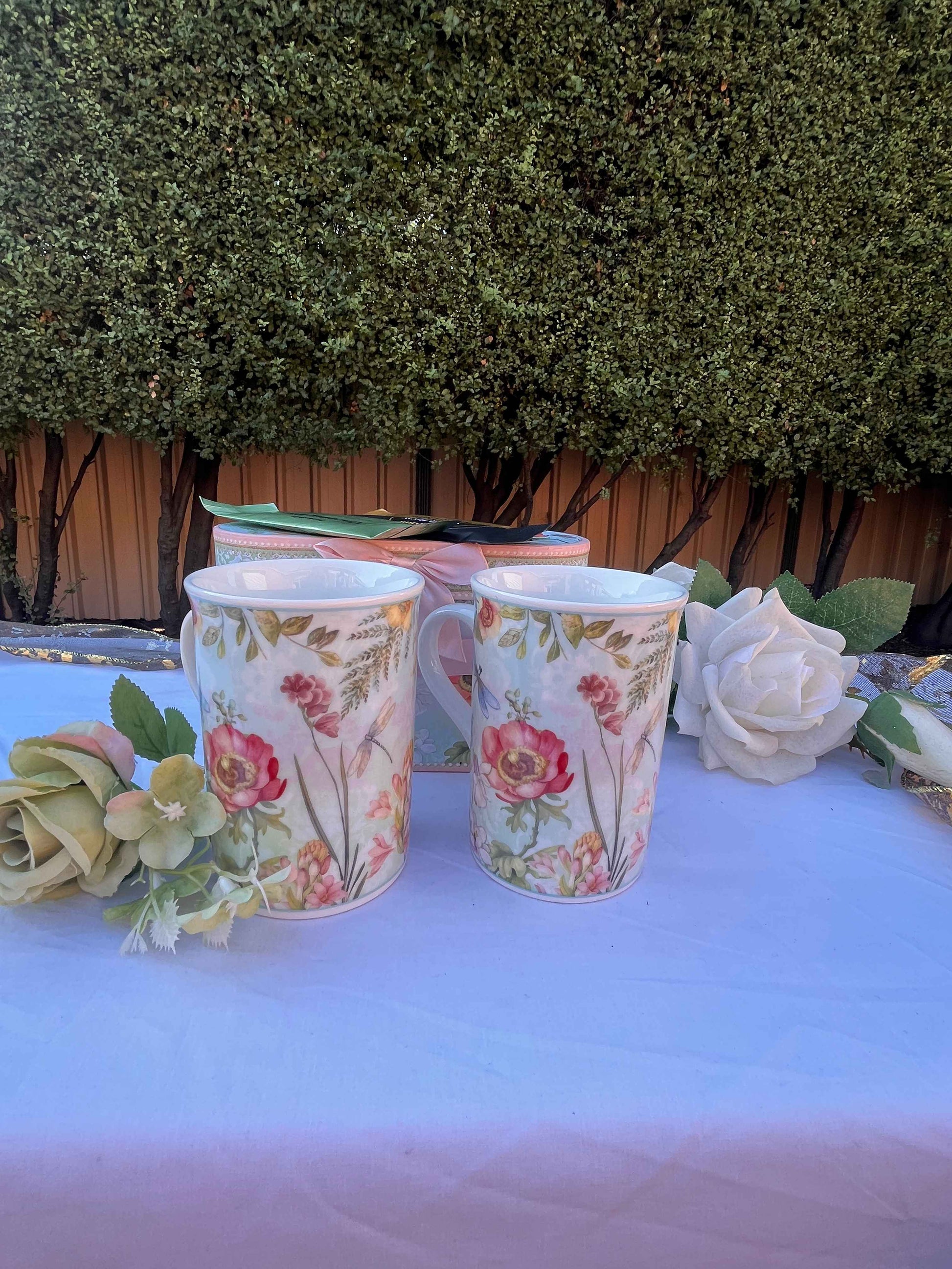 Floral Tea Elegance Gift Set