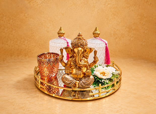 Ganesha & Chocolate Elegance Set