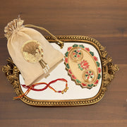 Rakhi ritual tray