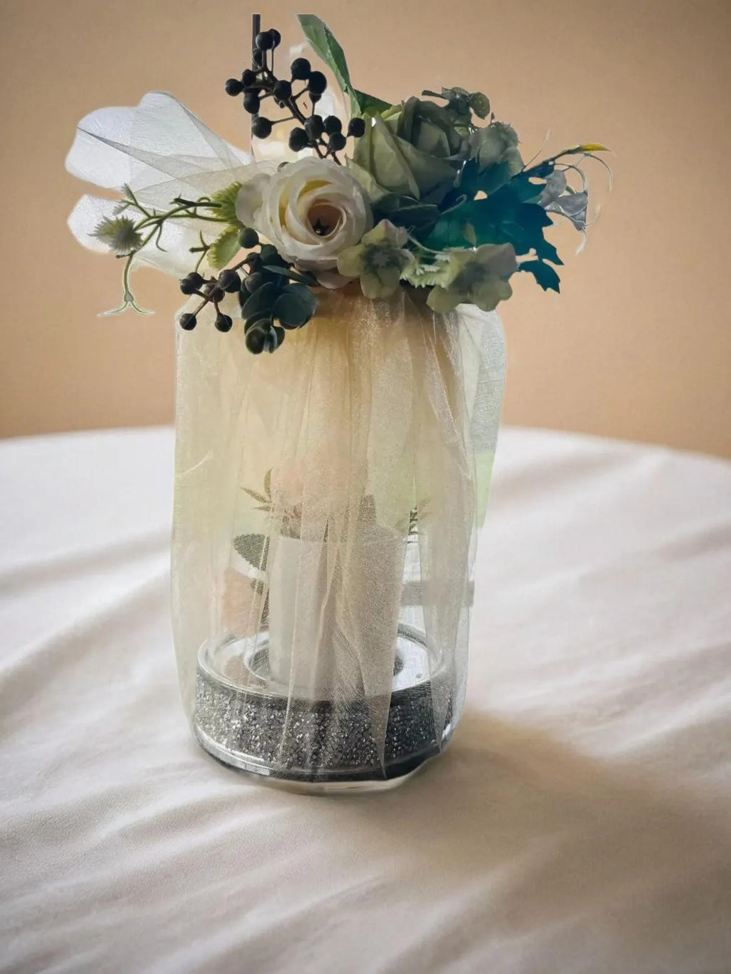 Floral Candle