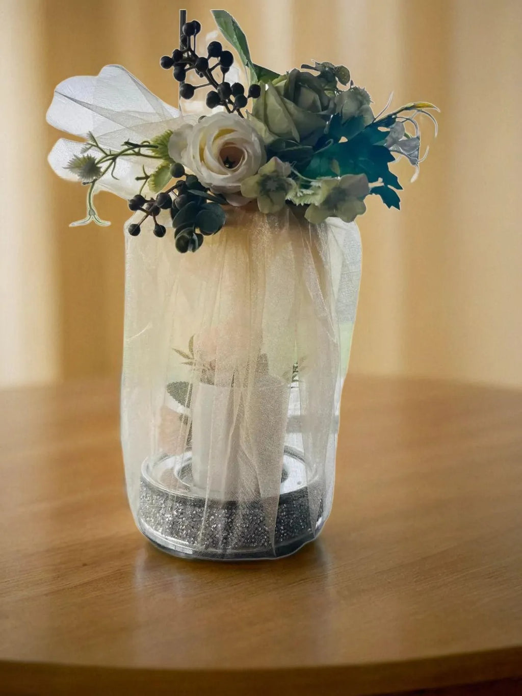 Floral Candle