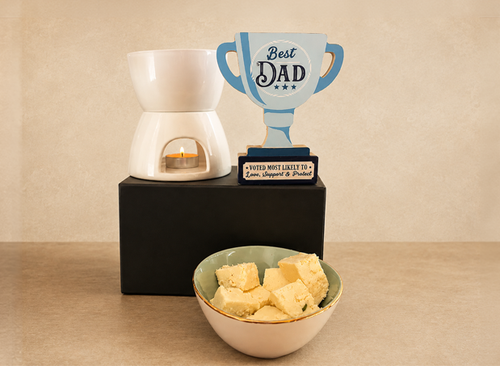 Fathers day cheese fondue hamper