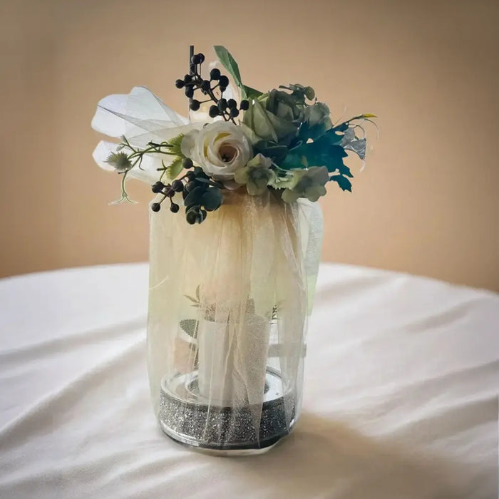 Floral Candle